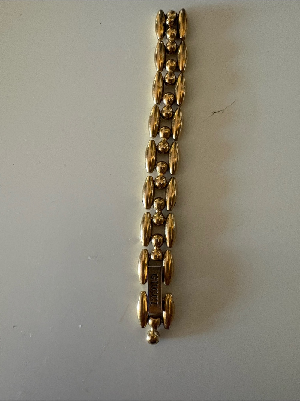 Vintage Gucci Bracelet Watch Links and Clasp